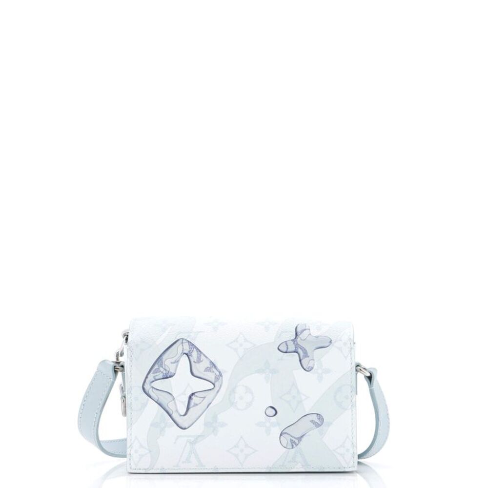 Louis Vuitton Steamer Wearable Wallet Limited Edition Aquagarden Monogram Canvas - Picture 3 of 8